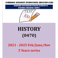IGCSE HISTORY PAST EXAM PAPER 1,2,4