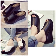 READY STOCK PLUSSIZE WEDGES SANDAL SIZE 35-41