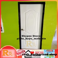 RRHC009-White Interior Room Door | Pintu Bilik | Pintu Kayu | Pintu Murah | Wooden Door