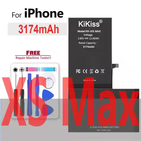 New Battery For iPhone 7 8 SE 2 3G 3GS 4 4S 5 5S 5C 6 6S Plus X XR XS 11 Pro Max 7Plus High Capacity
