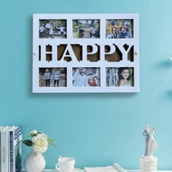 Wall Photo Frame WPC 6 in 1 Photo 3R Minimalist Aesthetic
