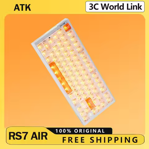 ATK RS7 Air Keyboard Magnetic Switch RT0.001 8KHz Gasket 81Keys Wired E-sports Mechanical Keyboard P