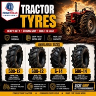 NEW TRACTOR TYRE 500-12 600-12 600-14 6-14 7-16 8-16 400-12 400-15 750-16 TAYAR  BARU TRAKTOR