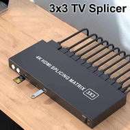 4K 3x3 HDMI Video Wall Controller 2X3 2X2 Multi Screen Splicing Processor TV Splicer VS SD Card USB 