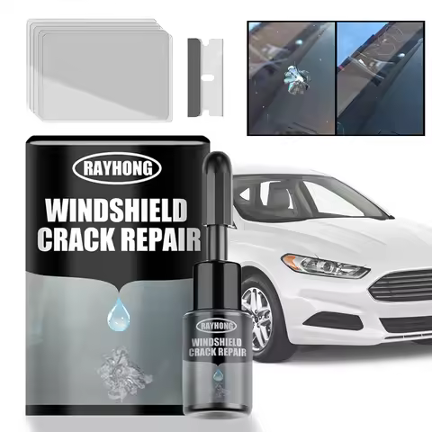 Car Windshield Cracked Repair Tool DIY Auto Window Screen Scratch Crack Restore Kit Glass Curing Glu