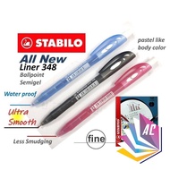 STABILO 348 liner Ballpoint Pen Fine - 0.38mm