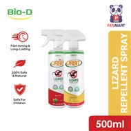 Bio-D Orbit Lizard Repellent Spray 500ml (Natural/Lemon)