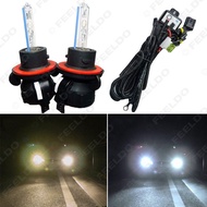 H13/9008 35W Xenon Headlight HID Xenon Gas Bulb Telescopic Lamp+Wire group HID Car Headlight