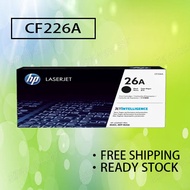 HP CF226A 26A Black Original LaserJet Toner Cartridge CF226A/26A/226A