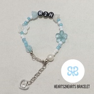 HEARTS2HEARTS H2H BRACELET - Friendship BRACELET Member Name HEARTS2HEARTS H2H S2U