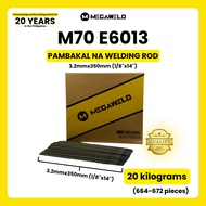 20 KILOS Megaweld M70 E6013 Size 3.2mm (1/8") Welding Rod 6013 3.2