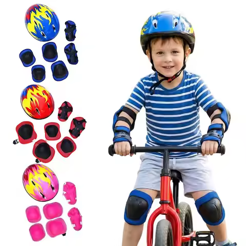 Breathable Cycling Protective Gear Shockproof Multi-Sport Knee Wrist Non-slip Roller Skating Protect