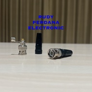 Jack BNC MALE MALE MALE PVC PLASTIC BUTT CONNECTOR CONNECTOR