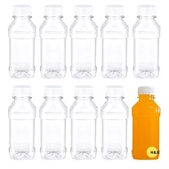 H&X 20Pcs 100ml Clear Refillable Empty Bottles - Portable Juice Water Drink Containers