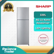 【FREE SHIPPING】SHARP 320L Smile Fridge Refrigerator SJ325MSS PETI SEJUKbrand new