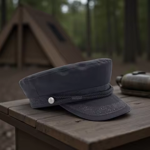 Large size navy cap small head flat hat army hat big bone sun cap men plus size military caps 54cm 5