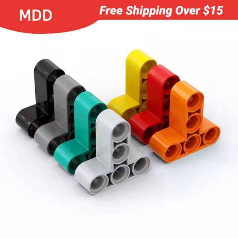 1 Pcs Buildings Blocks 60484 Liftarm, Modified T-Shape Thick 3 x 3 Brick Collections Bulk Modular GB