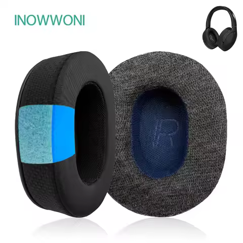 INOWWONI Replacement Earpads For Tronsmart Apollo Q10 Headphones Ear Cushion Pads Cover Earmuffs Hea