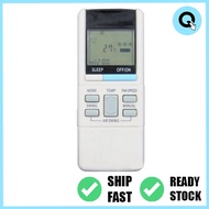 QFL [ FREE 2xAAA BATTERY ] National Air Cond Conditioner Remote Control 75C598 Alat Kawalan Jauh
