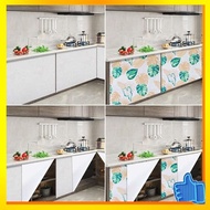 tirai dapur langsir sinki dapur langsir dapur langsir kabinet dapur Cabinet blinds, open kitchens, storage cabinets, door curtains, waterproof, oil-proof, non-perforated, adhesive