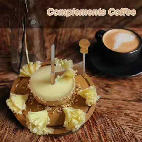 A94Z Stainless Steel Cheese Curler & Cheese Shaver - Perfect for De Moine Cheese & Chocolate, Multif