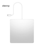 USB External CD/DVD Drive Type C Portable Drive-Free CD  Players for Laptop PC Windows ,Silver