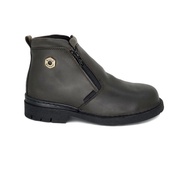 [SUPER LOW PRICE ] ORIGINAL 🔥BLACK HAMMER🔥 SAFETY SHOES MID CUT ZIP ON - BH 4663 BH4663