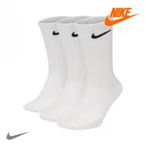 NIKE Socks Store Board VQC SX7676-100 Everyday Lightweight Crew Socks