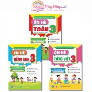 Book - Summer Review Combo Math, Vietnamese, English Grade 3 (For students from 3rd grade to 4th gra