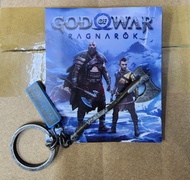 (售罄) 原裝全新Ps4 ps5 God of War Ragnarok 戰神 諸神黃昏 精美限量匙扣