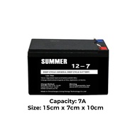 12 VOLTS UPS Battery Rechargeable VRLA Battery Sealed Lead Acid 12V 7AH 12V 9AH Deep Cycle Battery