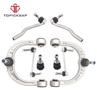 TOPICKSAP 8pcs Front Upper Control Arm Ball Joint Tie Rod Sway Bar Link Kits for Mercedes-Benz W164 