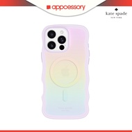 Kate Spade New York iPhone 16 Pro Max Wavy Opal Iridescent Magnetic Case