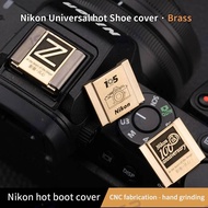 Suitable for Nikon z30 z50 Z50II hot shoe protection cover dustproof creative brass hot shoe cover c