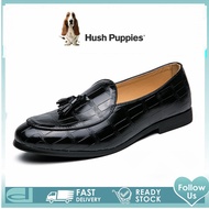 Hush_Puppies รองเท้าผู้ชาย รุ่นรองเท้าผู้ชาย รุ่น สีดำ รองเท้าหนังแท้ รองเท้าทางการ รองเท้าแบบสวม รองเท้าแต่งงาน รองเท้าหนังผู้ชาย