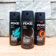 AXE 48H Deodorant Body Spray 113g (Apollo, Black, Dark Temptation)