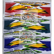 WAVE100 WAVE100 S WAVE100S THAILAND BODY STICKER STRIPE STRIKE