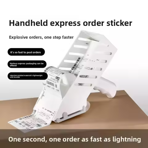 Ergonomic grip (for 76x130mm label), Handheld Express label applicator - high capacity (400 labels),