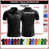 New Terengganu FC Travel Jersey DX2 ALX Baju Berkolar Football Futsal Polo Official Team Wear Appare