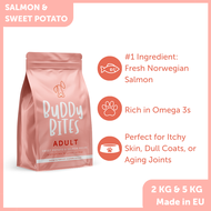 Buddy Bites Adult Salmon & Sweet Potato Dry Dog Food