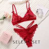 Selena Bralette Set Panties Bralette Premium Lace