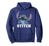 Lilo & Stitch Nerdy Stitch Portrait Pullover Hoodie
