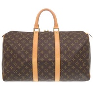 二手LOUIS VUITTONKeepall 45 Monogram M41428 波士頓包 LV 0372