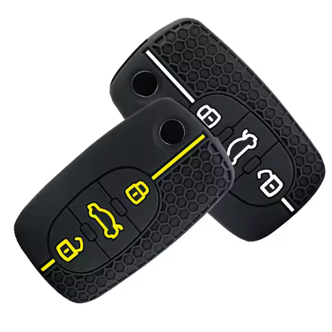 Silicone Car Key Case Cover Shell for Audi A4 B6 B5 A3 A1 A6 C5 A2 TT Mk1 S3 S4 S6 RS6 A8 Wallet Hol