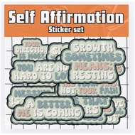 SELF AFFIRMATION STICKER 38 PCS
