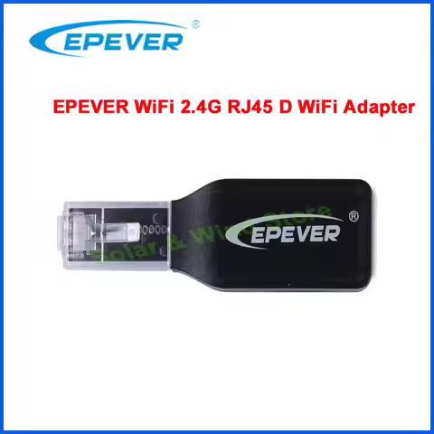 EPEVER WiFi2.4G RJ45 D WiFi Adapter for MPPT Solar Charge Controller Communication Monitoring by Mob