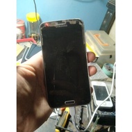 hp Samsung galaxy S5 SM G900h minus lcd mesin jamin normal udh tested bonus kesing tinggal naik LCD