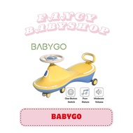 Kids Twisting Wheel Swing Car Yoyo Car Rotate Kereta Yoyo Budak with cool light & music