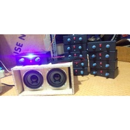 power mini sound system 12 volt - sound miniatur amplifier 2 chanel model ca20 fullset
