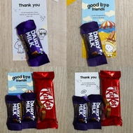 【Farewell, Bye Bye, Resign Gift】 J&C Farewell Chocalte Gift